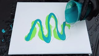 Acrylic Pouring for Beginners  3 Easy Acrylic Pours  Fluid Art [upl. by Senilec95]