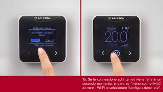 Guida rapida allinstallazione del termostato Ariston Cube S NET [upl. by Harberd943]