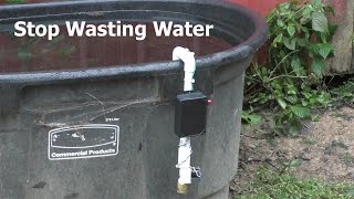 How To DIY Automatic Water Valve for Open Top Containers [upl. by Niletac]