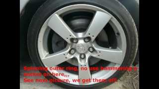 Locking wheel nut removal How to get locking wheel nuts off without a key [upl. by Figueroa]