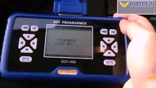 How to use SKP 900 Key Programmer to match key for ford [upl. by Yuria]