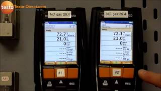 How to take correct CO Measurements with a Testo 320 [upl. by Sykleb]