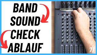 MISCHPULT BEDIENUNG  Part 7 Sound Check schnell und effizient gestalten Tutorial [upl. by Evslin]