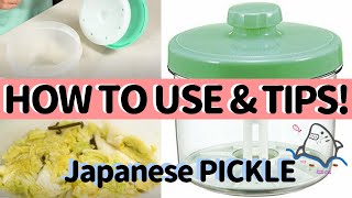 the BEST OTSUKEMONO PRESS  homemade japanese pickles made easy [upl. by Yi21]