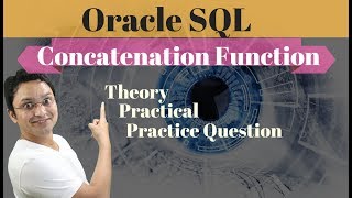 Tutorial33 How to Join two Columns using concatenation function in Oracle SQL Database [upl. by Airyk]