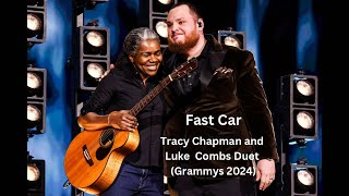 Tracy Chapman and Luke Combs Duet Grammys 2024  Fast Car [upl. by Callahan]