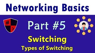 HINDI Networking Basics  Part 5  Data Link Layer  Switching  Types of Switching [upl. by Maxim]