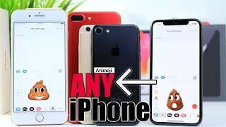 How to get Animoji on ANY iPhone [upl. by Inaluiak]