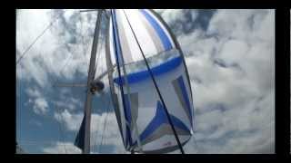 Antares Catamaran sailing with a Parasailor [upl. by Egor744]