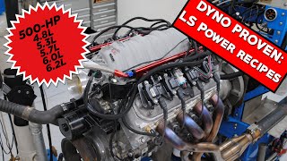 LS HOW TO 500HP POWER RECIPES [upl. by Eolc]