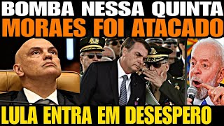 BOMBA MORAES ACABA DE SER ATACADO LULA ENTRA EM DESESPERO FLÁVIO BOLSONARO ACABA DE SOLTAR BOMB [upl. by Sonja612]