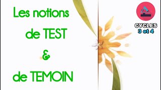 Test et témoin en SVT  Cycle 3  Cycle 4 [upl. by Nancey472]