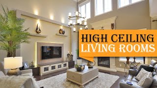 40 Outstanding Ideas For High Ceiling Living Rooms That Add An Air Of Luxury [upl. by Edgar12]