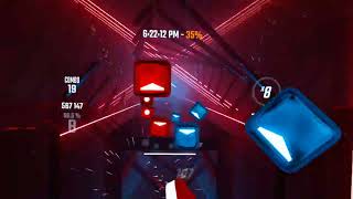 Beat Saber THE FASTEST LEVEL I HAVE EVER COMPLETED 1064 Notes Per Second [upl. by Ordnasela94]