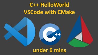 C HelloWorld on Visual Studio Code with CMake Under 6 Minutes [upl. by Letsirc]