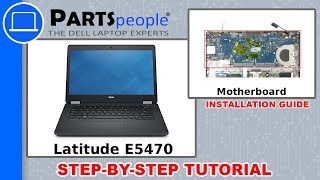 Dell Latitude E5470 P62G001 Motherboard HowTo Video Tutorial [upl. by Anitnahs806]