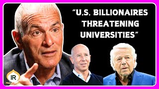 Norman Finkelstein calls out US Billionaires threatening Universities [upl. by Sana]