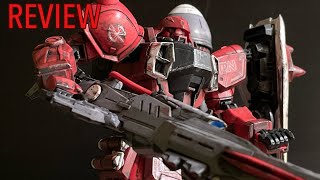 TOTALLY NOT CHARS ZAKU  1100 MG Gunner Zaku Warrior Lunamaria Hawke Custom Review [upl. by Jedd]