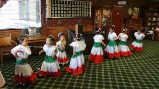 Mexican dance performance La Raspa 12062014 [upl. by Cykana708]