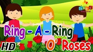 Ringa Ringa Roses  Nursery Rhymes  Play School Songs  Easy To Learn [upl. by Huckaby]