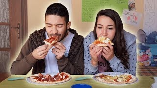 PIZZA CHALLENGE sfida disgustosa [upl. by Nevaj475]