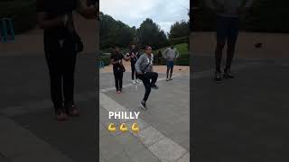 PHILLY DOUBLE DUTCH 💪💪OVER45 doubledutch philly [upl. by Nasia]