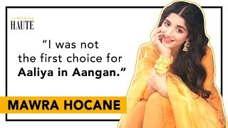 MAWRA HOCANE Reveals AANGAN Secrets  Part 2  HauteLight  Something Haute [upl. by Lahcear]