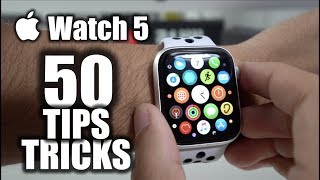 50 Best Tips amp Tricks for Apple Watch Series 5 [upl. by Isdnil]