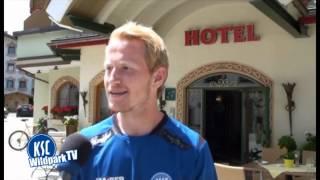 Interview mit Steffen Haas im Trainingslager in Fulpmes [upl. by Izogn]