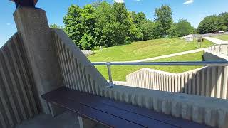 A View of the Brookville Lake from the Overlook in Brookville Indiana [upl. by Barret]