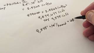 Lap Siding Formula [upl. by Icats]