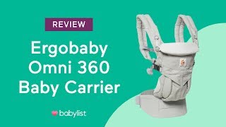 Ergobaby Omni 360 Baby Carrier Review  Babylist [upl. by Downey]