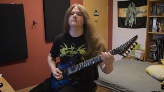 Megadeth  HOLY WARS Full Cover with all Solos [upl. by Kape]