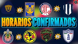 🚨DÍAS Y HORARIOS CONFIRMADOS PARA LOS CUARTOS DE FINAL DE LA LIGUILLA FEMENIL [upl. by Yup725]