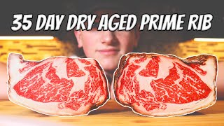 35 DAY DRY AGED STEAK 🥩 [upl. by Baynebridge479]