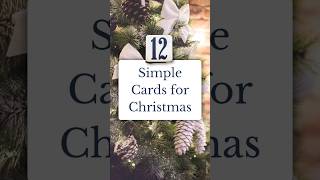 How to Make Christmas Slider Card With Paper Step by Step Easily shorts christmas [upl. by Parthinia]