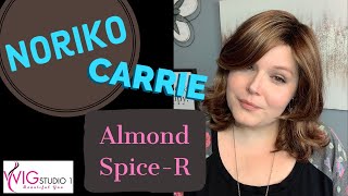 Noriko Carrie Wig Review  Almond Spice R  TRISTAS TRESSES [upl. by Margo912]