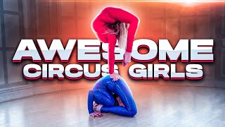 Awesome Circus Girls Extreme Contortion Tricks Professional Contortionist Flexshow [upl. by Meredith]