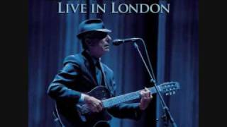 Leonard Cohen Recitation with NL from Live in London [upl. by Haleigh]