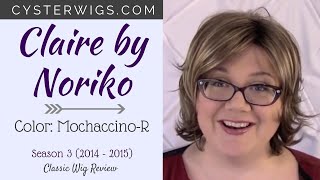 CysterWigs Wig Review Claire by Noriko Color MochaccinoR S3E100 2014 [upl. by Fronia]