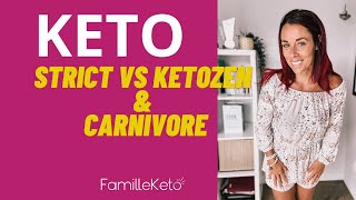 KETO strict VS KetoZen amp Carnivore [upl. by Giliane736]