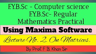 Maxima Software  How to find Addition Subtraction and multiplication Using maxima software [upl. by Ikkim705]