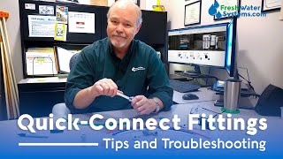 How to Fix Leaking QuickConnect Fittings [upl. by Krusche]