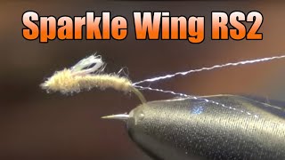 Sparkle Wing RS2 Fly Tying  Great Mayfly Emerger Nymph Pattern For Colorado Tailwaters [upl. by True]