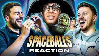 REACTING TO Spaceballs 1987  HILARIOUS FIRST TIME WATCHING [upl. by Anawaj]