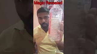 Dynamo Mobile In Bottle Magic Trick Revealed magic magictricksandtips magictrickssecret [upl. by Airtemak981]