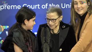 Presentation of the World Peace amp Liberty Award to Justice Ruth Bader Ginsburg February 7  2020 [upl. by Yvor3]