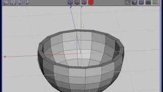 Wings 3D Basic Tutorial Create a Hollow Hemisphere [upl. by Ploch]