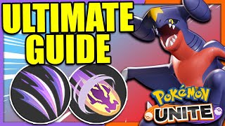 How to play Dragon GARCHOMP in Pokemon Unite Ultimate Guide [upl. by Yllah]