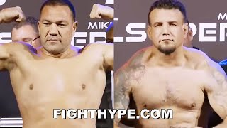 FULL TRIAD COMBAT KUBRAT PULEV VS FRANK MIR WEIGHIN amp FINAL FACE OFF [upl. by Ardiedal]